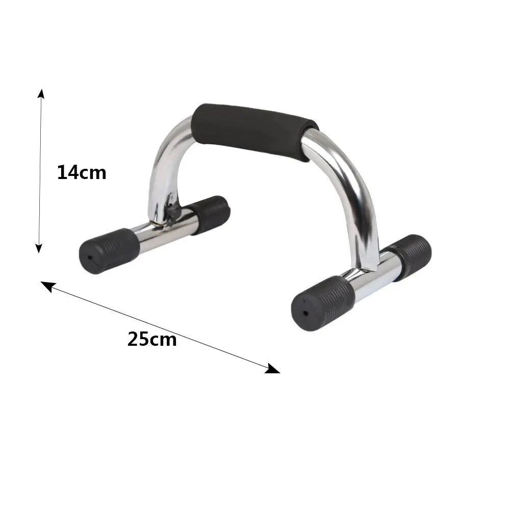 2Pc Push Up Bar Stand Pushup Board Exercise Training Chest Bar Sponge Hand Grip Fitness Equipments 2pcs Trainer Body Building