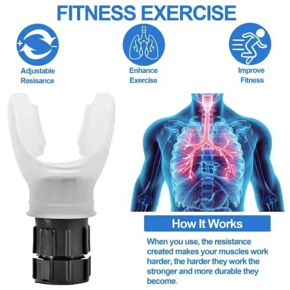 The Lung Breathing Training Device Changes The Size of Respiratory Resistance for Exercise Training, Improving Lung Capacity