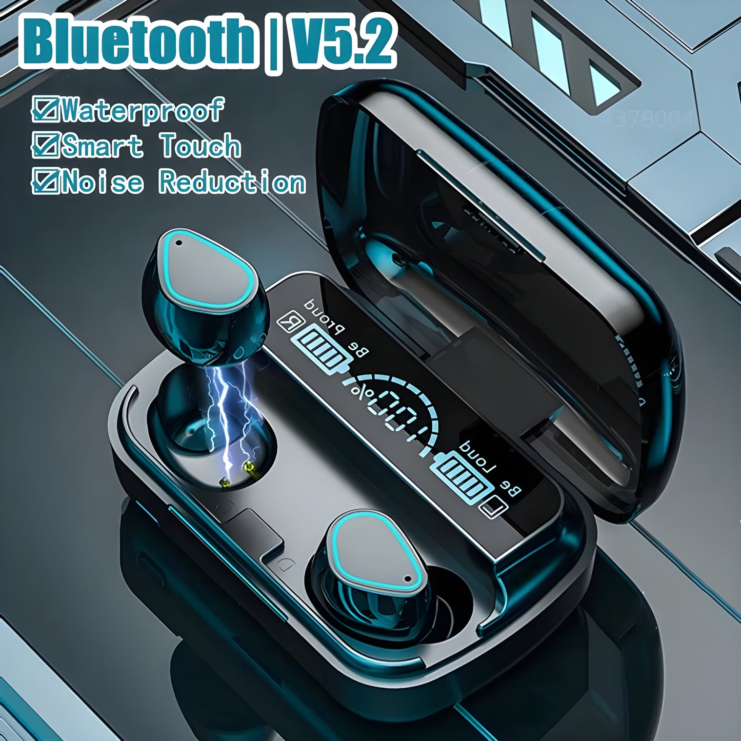 Fingerprint wireless earphones